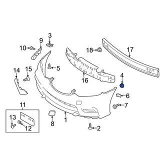Nissan OE - Bumper Cover Grommet