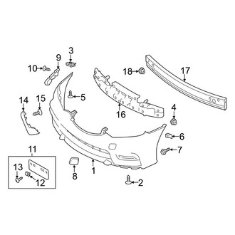 Nissan OE - Front Bumper - Bumper & Components (Nismo)