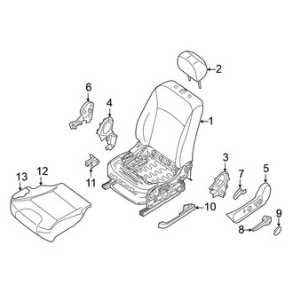 Nissan OE - Seats & Tracks - Driver Seat Components (Nismo)