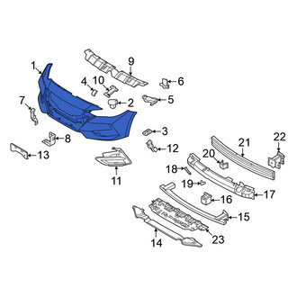 Nissan OE - Front Bumper Cover