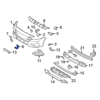 Nissan OE - Lower Bumper Cover Bracket
