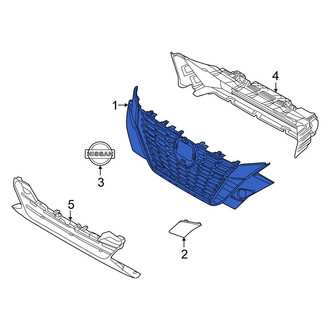 Nissan OE - Front Lower Grille