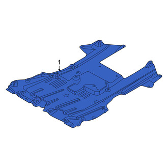 Nissan OE - Front Radiator Support Splash Shield