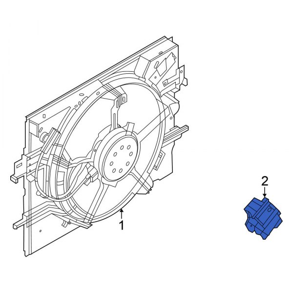 Engine Cooling Fan Motor Relay