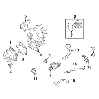Nissan OE - Cooling - Water Pump