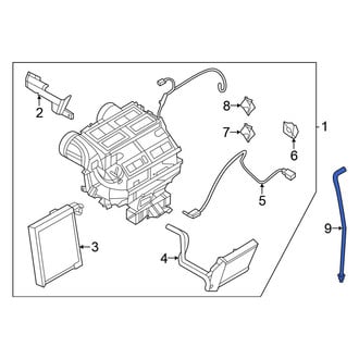 Nissan OE - A/C Evaporator Drain