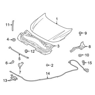 Nissan OE - Hood & Components