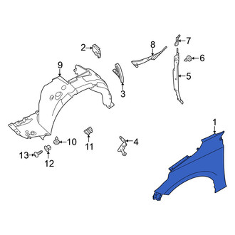 Nissan OE - Front Right Fender