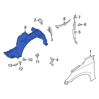 Nissan OE - Front Right Fender Splash Shield