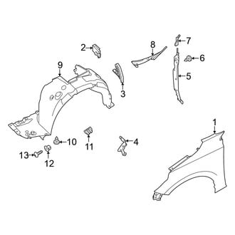 Nissan OE - Fender & Components