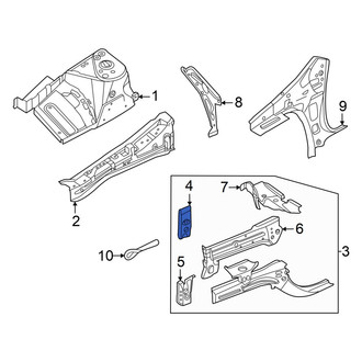 Nissan OE - Right Frame Side Member Bracket