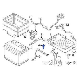 Nissan OE - Battery Hold Down Bolt