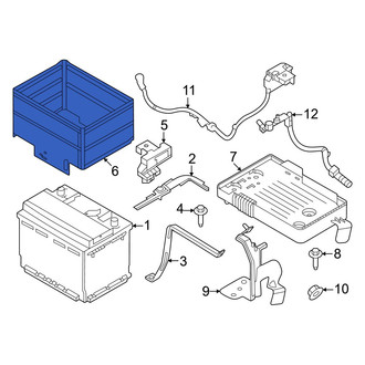 Nissan OE - Battery Cover