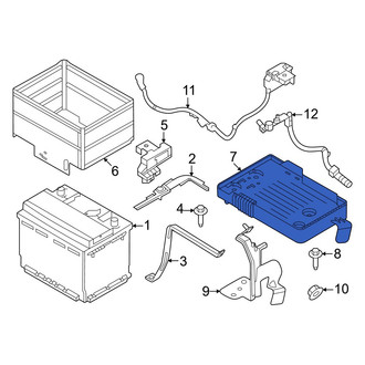 Nissan OE - Battery Tray