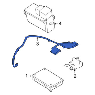 Nissan OE - GPS Navigation System Antenna