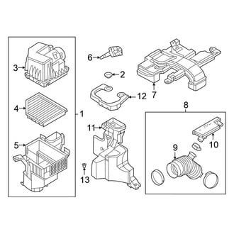 Nissan OE - Engine / Transaxle - Air Intake
