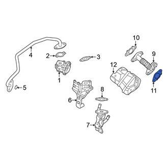 Nissan OE - Exhaust Gas Recirculation (EGR) Tube Gasket
