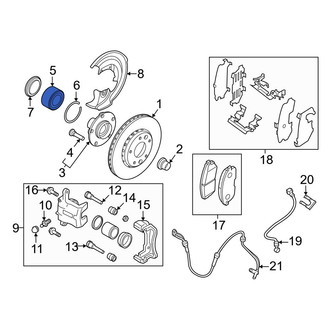 Nissan OE - Front Wheel Bearing