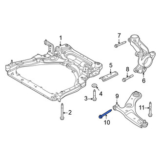 Nissan OE - Front Suspension Control Arm Bolt