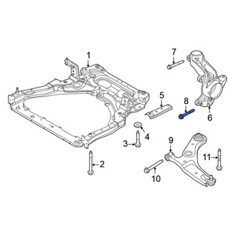 Nissan OE - Lower Steering Knuckle Bolt