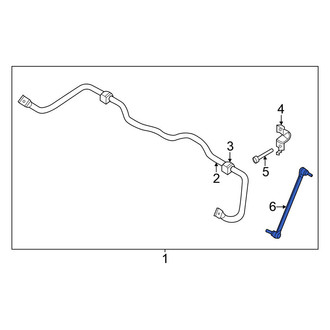 Nissan OE - Front Suspension Stabilizer Bar Link