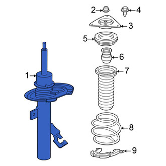 Nissan OE - Front Left Suspension Strut