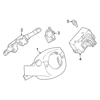 Nissan OE - Steering Column - Shroud, Switches & Levers