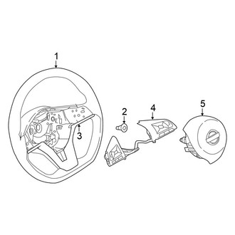 Nissan OE - Steering Wheel & Trim