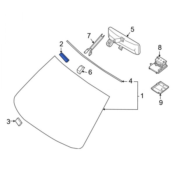 Windshield Spacer