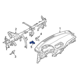 Nissan OE - Left Radio Bracket