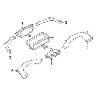 Nissan OE - Instrument Panel - Ducts