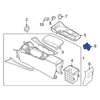 Nissan OE - 12 Volt Accessory Power Outlet
