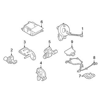 Nissan OE - Restraint Systems - Air Bag Components (Modules & Sensors)