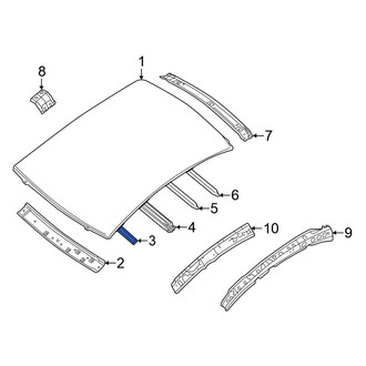 Nissan OE - Front Roof Bow