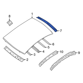 Nissan OE - Rear Roof Header Panel