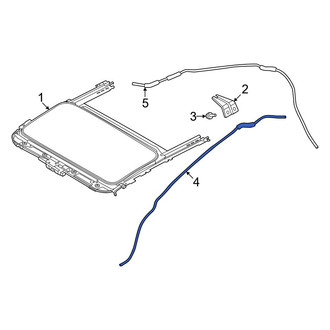 Nissan OE - Front Sunroof Drain Hose
