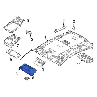 Nissan OE - Left Sun Visor