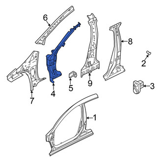 Nissan OE - Left Body A-Pillar Reinforcement