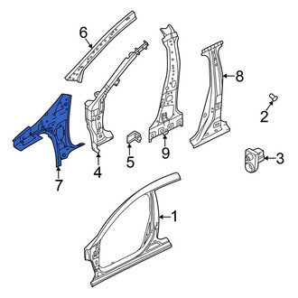 Nissan OE - Left Upper Inner Body A-Pillar