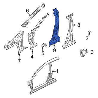 Nissan OE - Left Inner Body B-Pillar