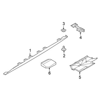 Nissan OE - Pillars, Rocker & Floor - Exterior Trim