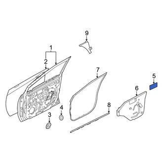 Nissan OE - Door Interior Trim Panel Insulator