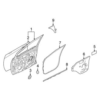 Nissan OE - Front Door - Door & Components