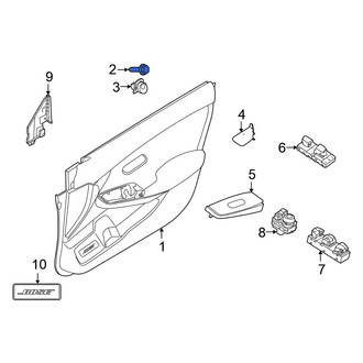 Nissan OE - Door Interior Trim Panel Screw
