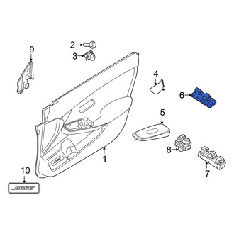 Nissan OE - Front Right Door Window Switch