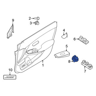 Nissan OE - Front Left Door Mirror Switch