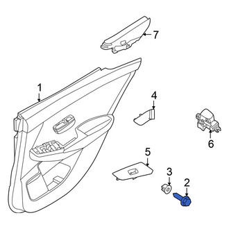 Nissan OE - Door Interior Trim Panel Screw