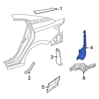 Nissan OE - Rear Right Mud Flap