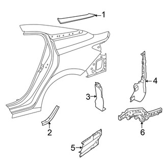 Nissan OE - Quarter Panel - Exterior Trim