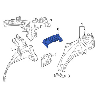 Nissan OE - Rear Left Rear Body Panel Filler Panel